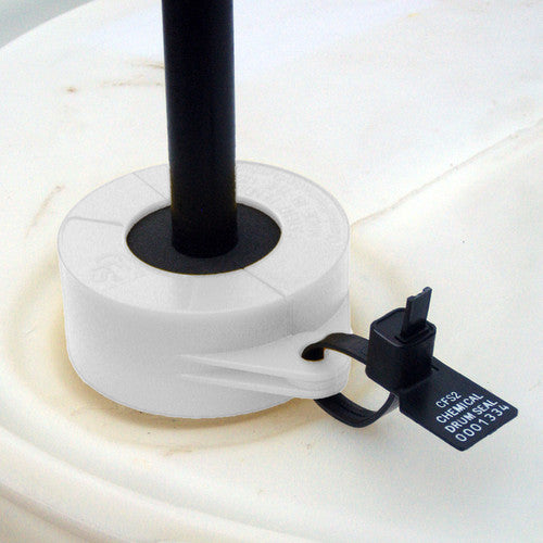 Drum Feed Safety Clamp, Fixed Size Filter for 3/8" Drum Probe, Various Colors (CFS-1118)