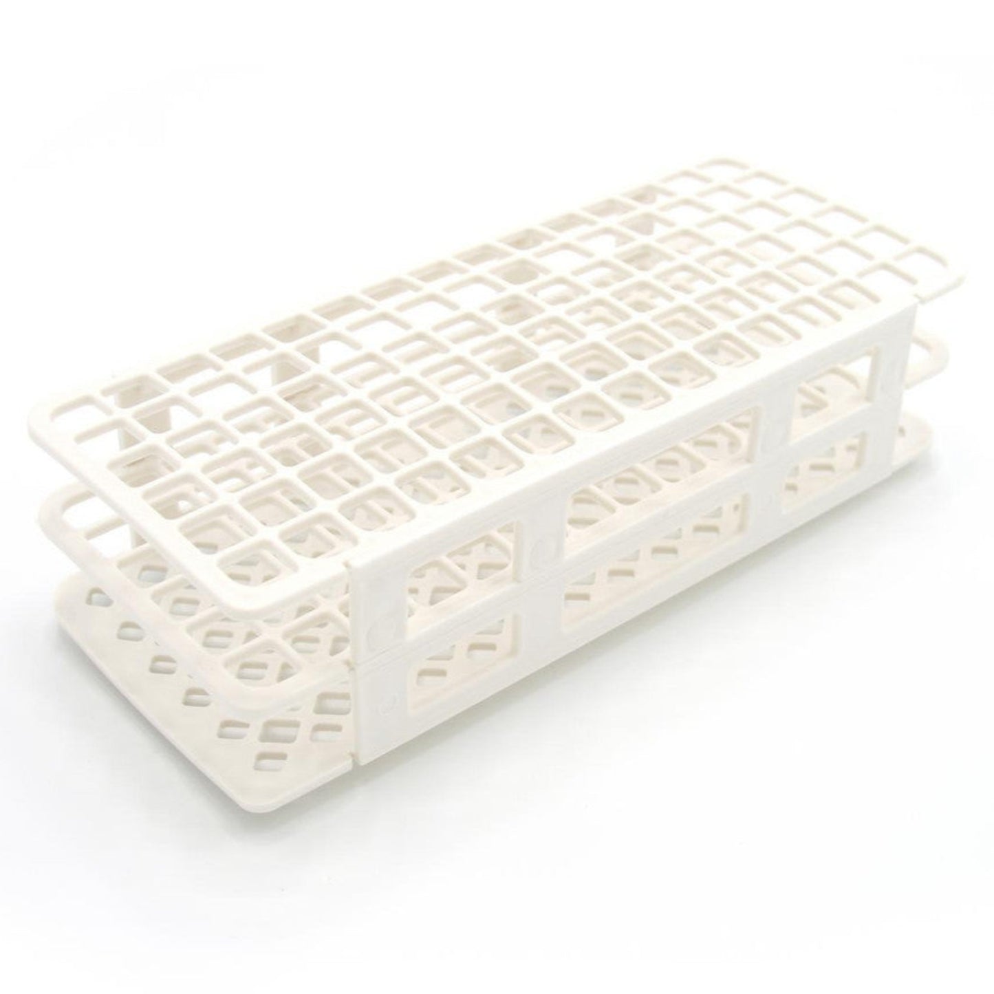 13mm Fold and Snap test tube racks, white