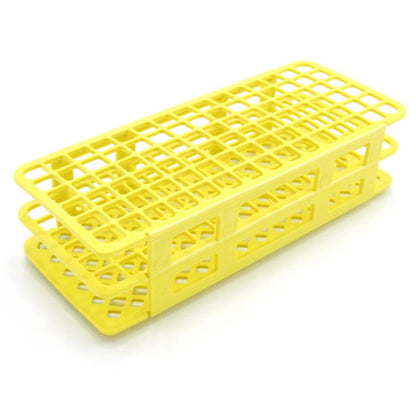 13mm Fold and Snap test tube racks, yellow