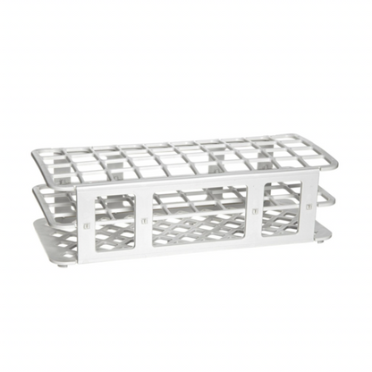 21 mm Fold and Snap Test Tube Racks, white