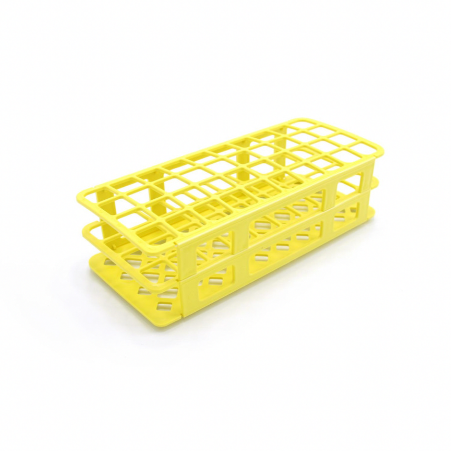 21 mm Fold and Snap Test Tube Racks, yellow