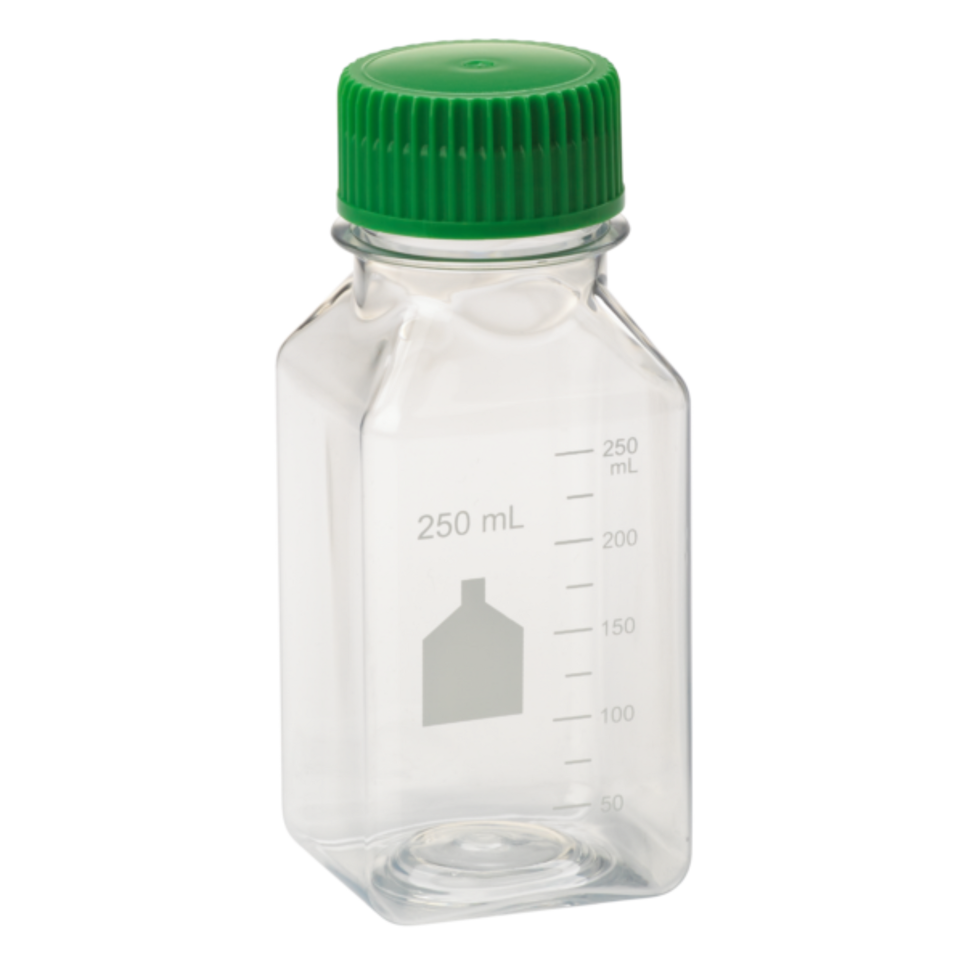 250mL Media Bottle, Square