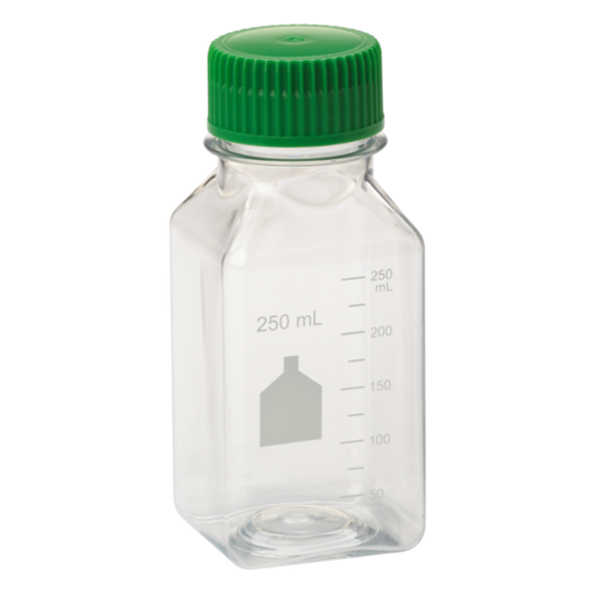 250mL Media Bottle, Square