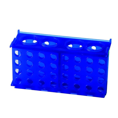 4-Way tube rack, blue