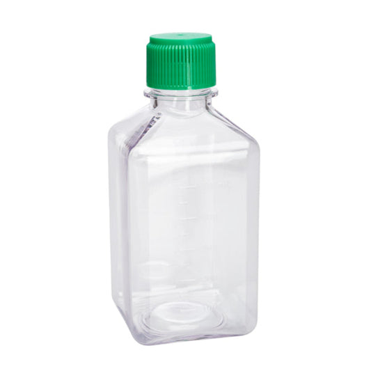 500mL Square Media Bottle (PETG)