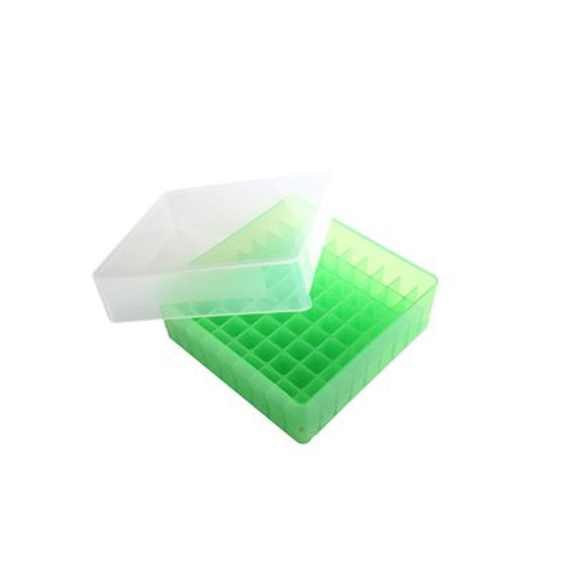 81-well Microtube Storage Box, Green