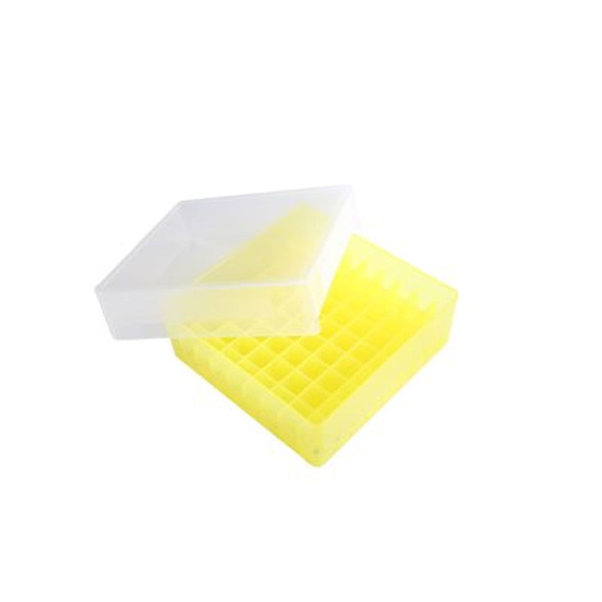 81-well Microtube Storage Box, Yellow