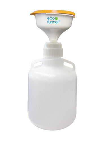8" ECO Funnel® EF2 system with 10 Liter Carboy, 83mm (83B) closure (EF2-8-83B-SYS)