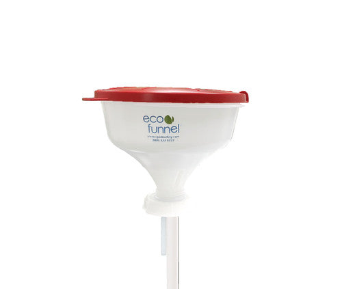 8" ECO Funnel® EF2 with 70mm SW cap adapter (for 6TPI buttress containers) (EF2-8-SW)