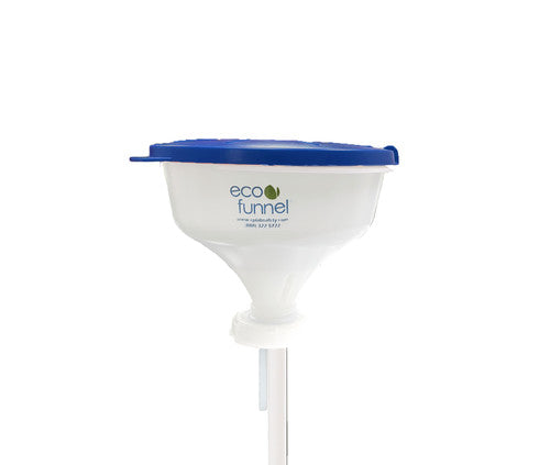 8" ECO Funnel® EF2 with 70mm SW cap adapter (for 6TPI buttress containers) (EF2-8-SW)