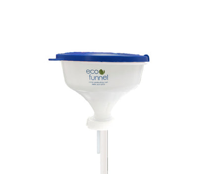 8" ECO Funnel® EF2 with 70mm SW cap adapter (for 6TPI buttress containers) (EF2-8-SW)