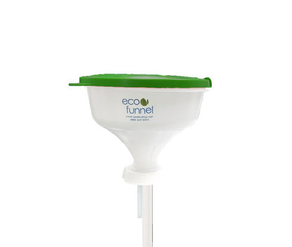 8" ECO Funnel® EF2 with 70mm SW cap adapter (for 6TPI buttress containers) (EF2-8-SW)