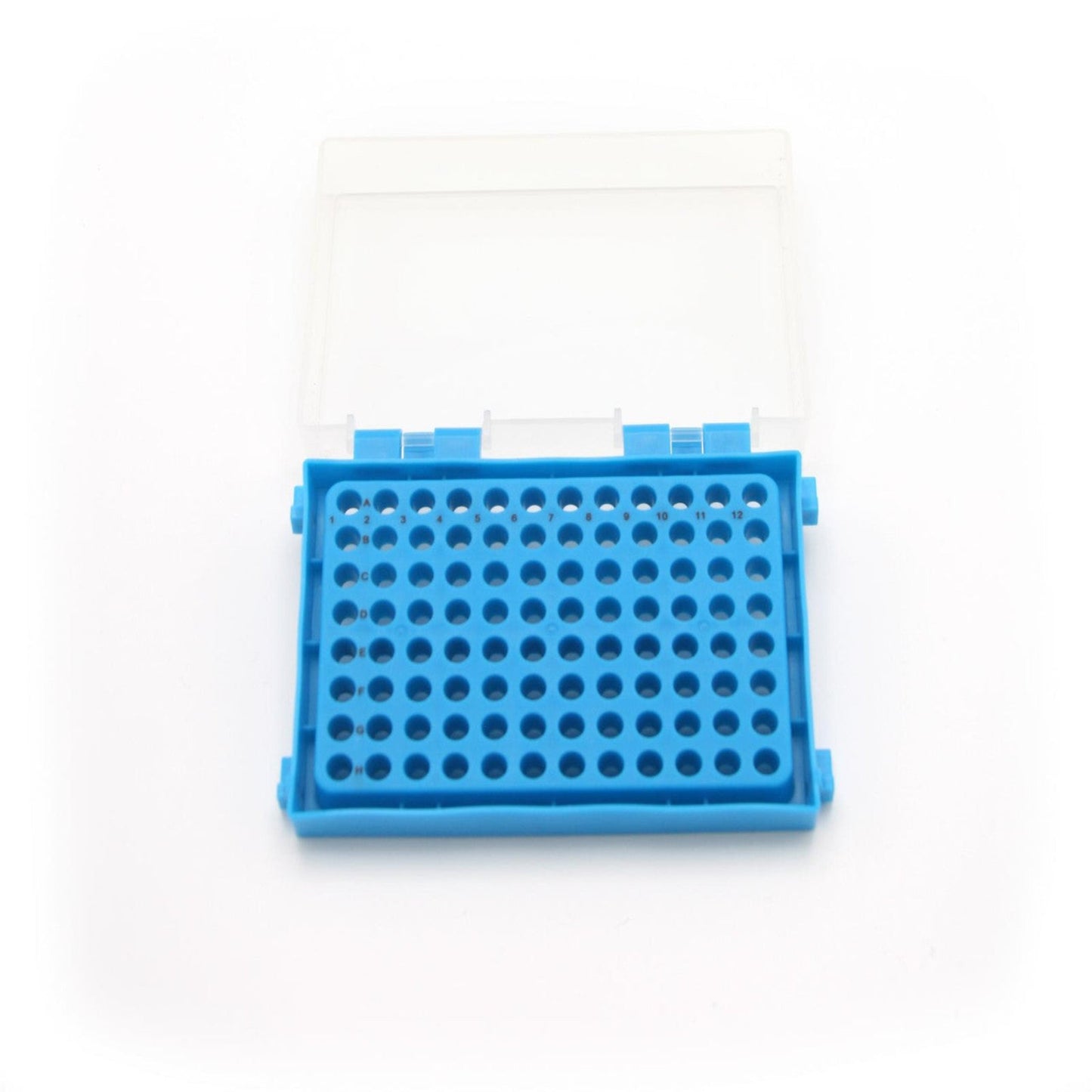 96-well PCR Tube Racks, blue