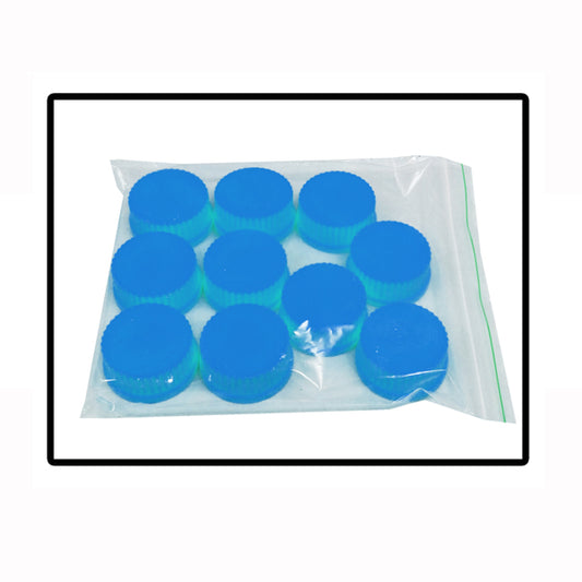 Replacement cap  standard blue (GL32)  10/pk.