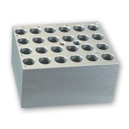 Block for 24 x 1.5ml centrifuge tubes