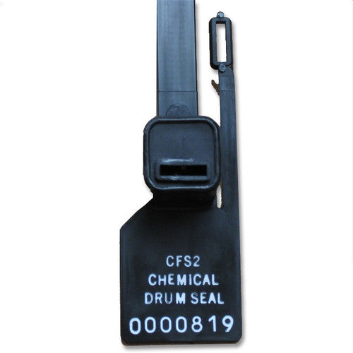 Chemical Drum Seal Tags, Lock Out Tag Out, pack/10 (CFS-1014_10pk)