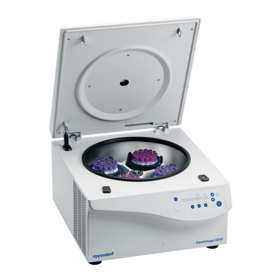 Centrifuge 5810, non-refrigerated, with Rotor S-4-104 incl. adapters for 15/50 mL conical tubes