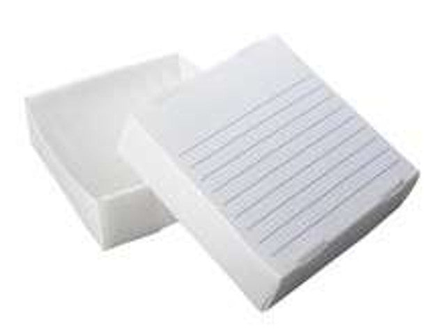 Corrugated Polypropylene Cryogenic Freezer Box, 0.5mL, 81-Place, Natural (120383)