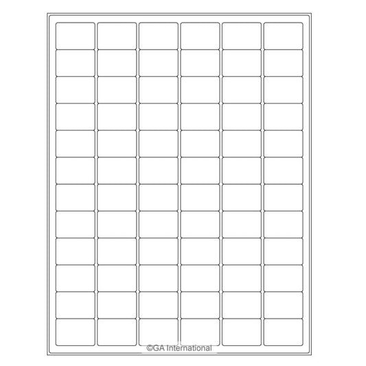 Cryogenic Laser Labels for Frozen Vials and Containers – 1.26″ x 0.87″