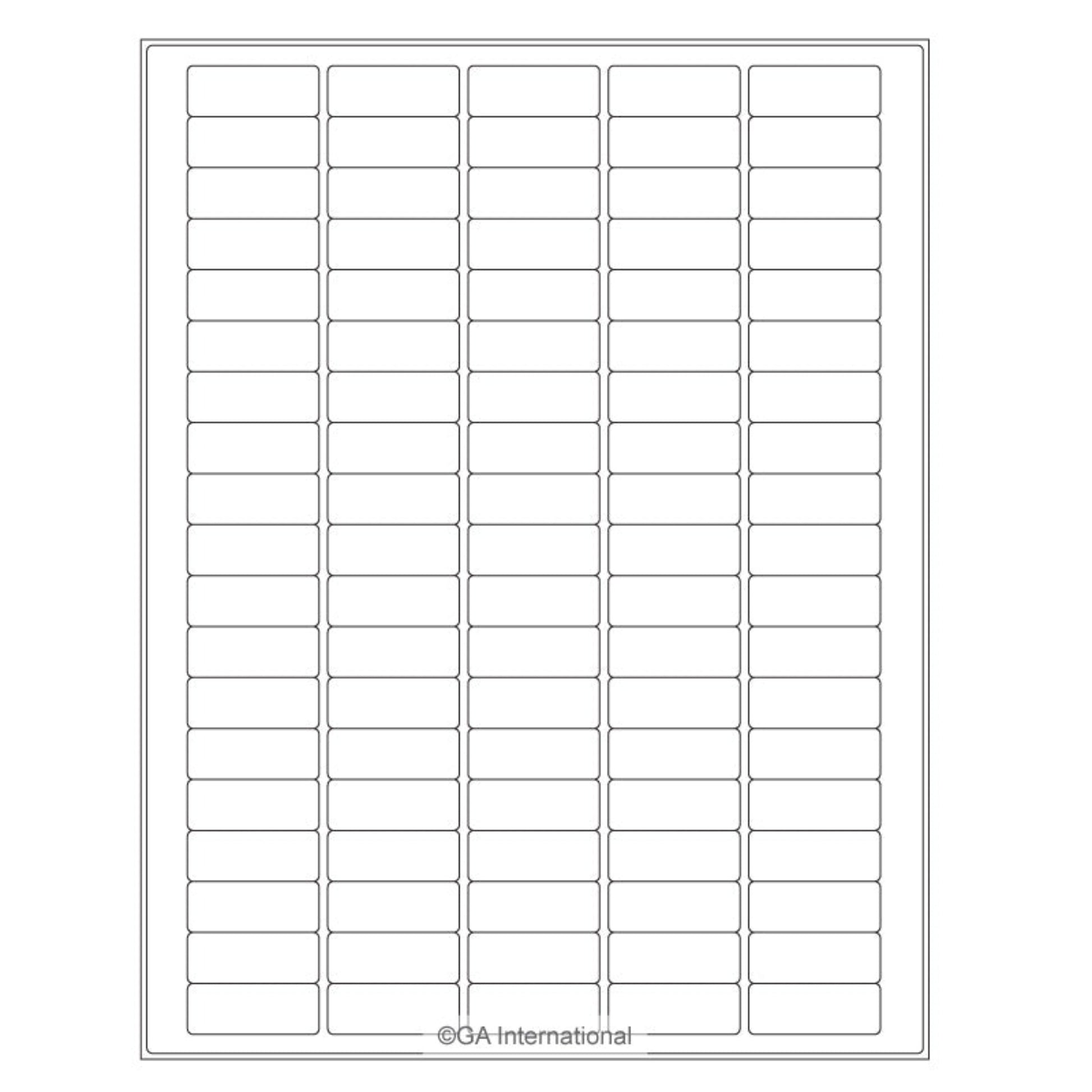 Cryogenic Laser Labels for Frozen Vials and Containers – 1.42″ x 0.55″