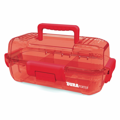 DURAPORTER® Sealed Specimen or Sample Transport Box/Tote, red