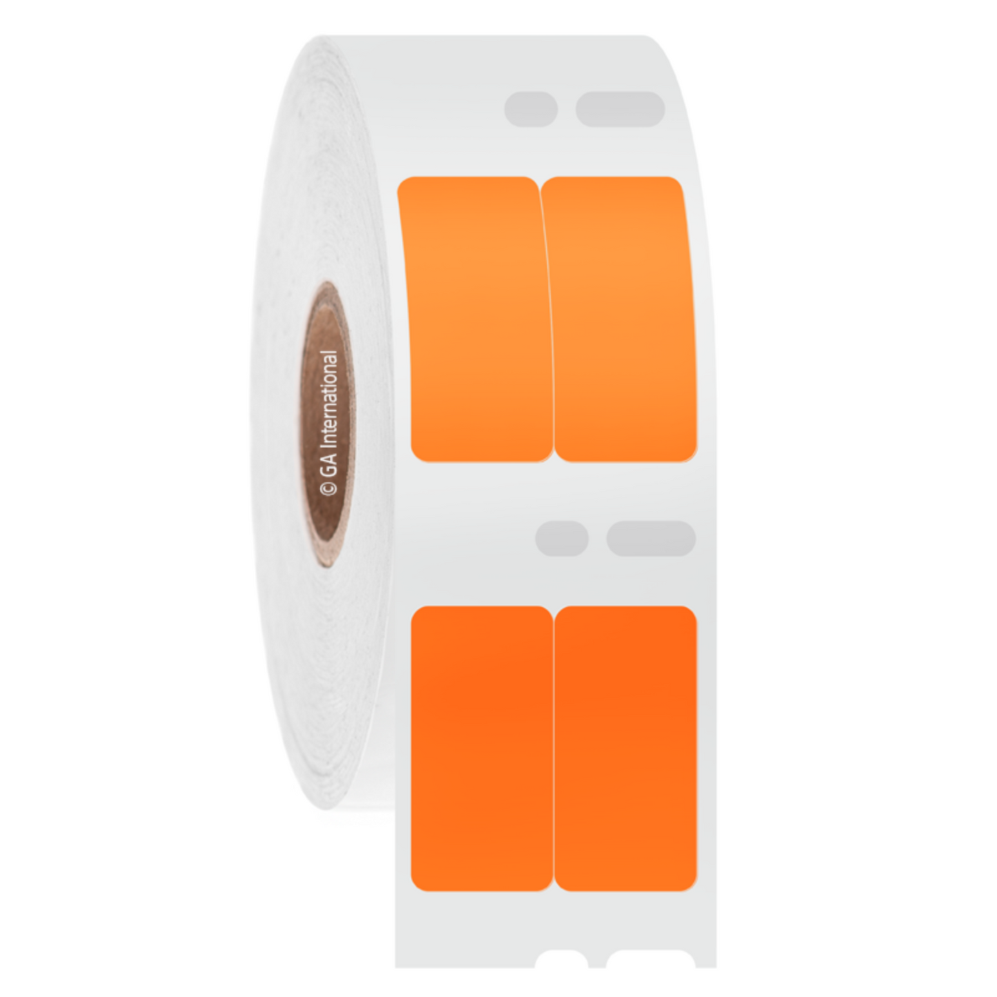 DYMO-Compatible Cryogenic Labels – 0.5″ x 1″, orange