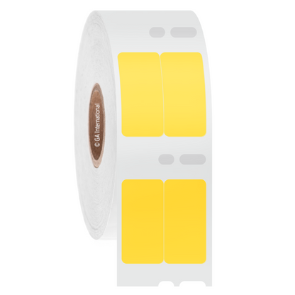 DYMO-Compatible Cryogenic Labels – 0.5″ x 1″, yellow