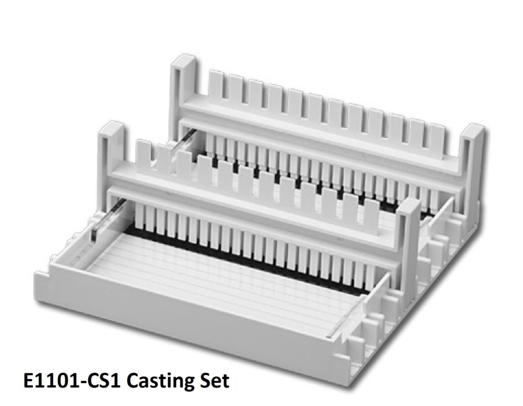 Gel Casting set for 10.5x6cm gels