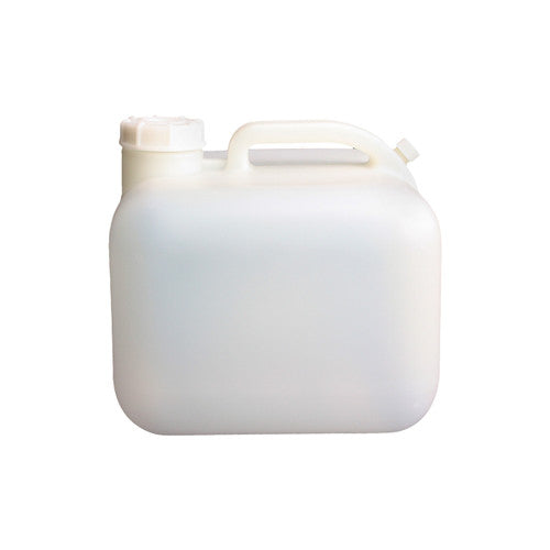 2.5 gallon (10 Liter) Low Profile Square Container, HDPE (EC-63RC)