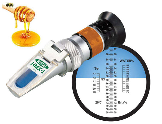 Handheld Refractometer, HMX-1, Honey Moisture, ATC (43006)