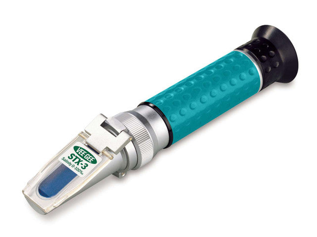 Handheld Salinity Refractometer, STX-3, 0 to 100 ppt, ATC (43036)