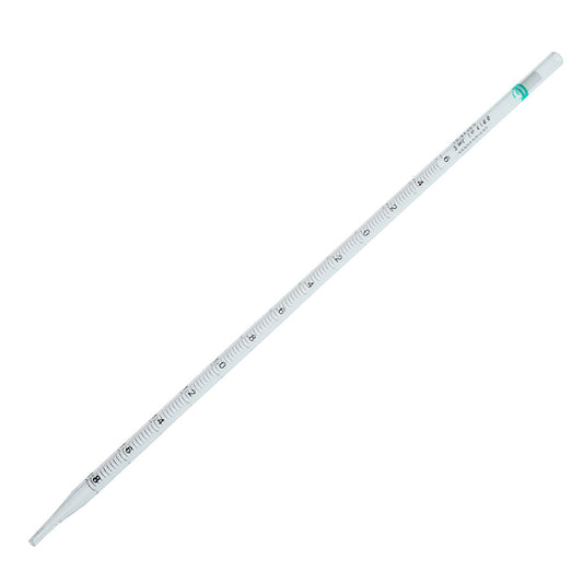 2mL Pipet, Individually Wrapped, Plastic/Plastic, Bag, Sterile, Case of 600 (229202A)