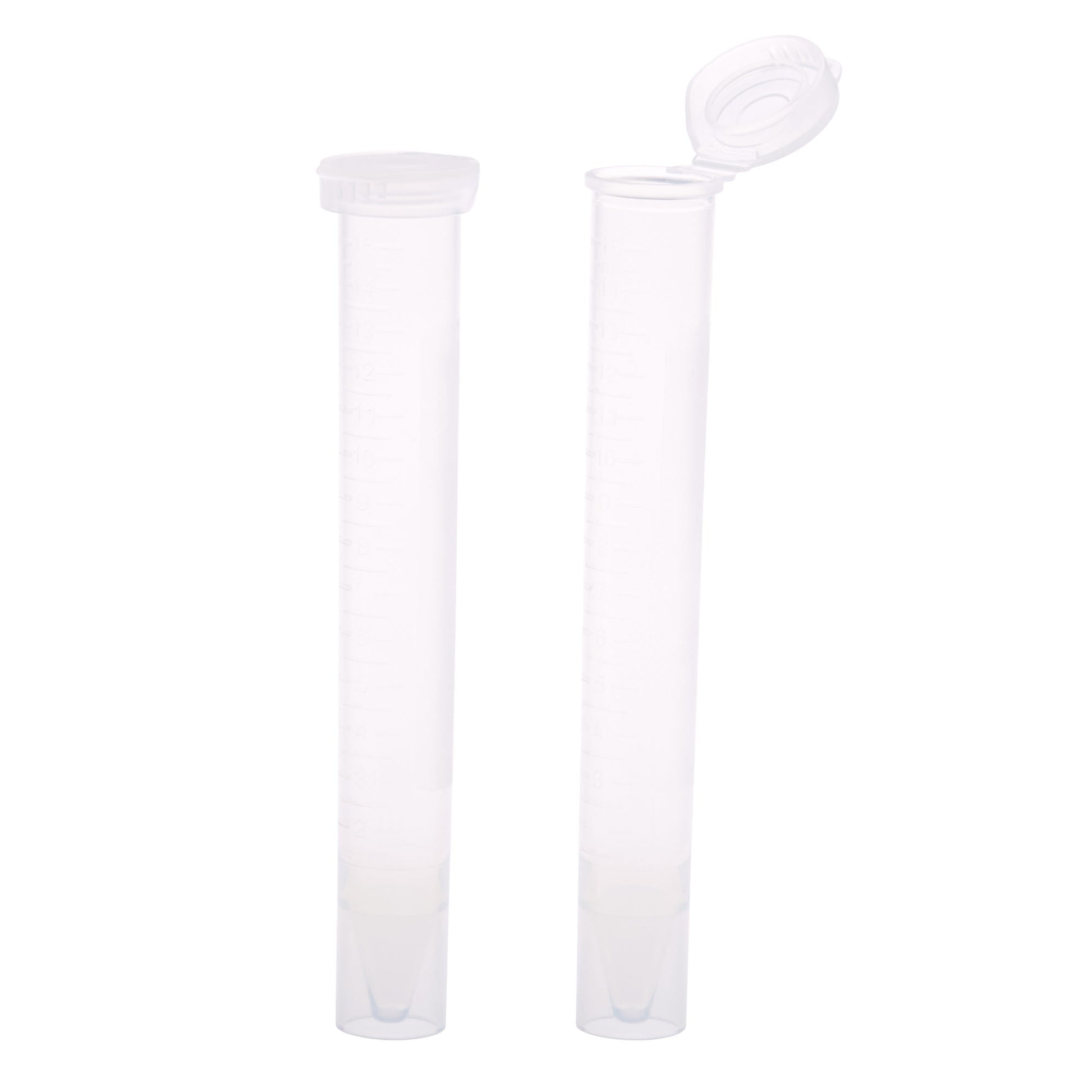 15mL Centrifuge Tube, Snap-Pop Lid, Self-Standing - Bag, Sterile, Case of 500 (229497)