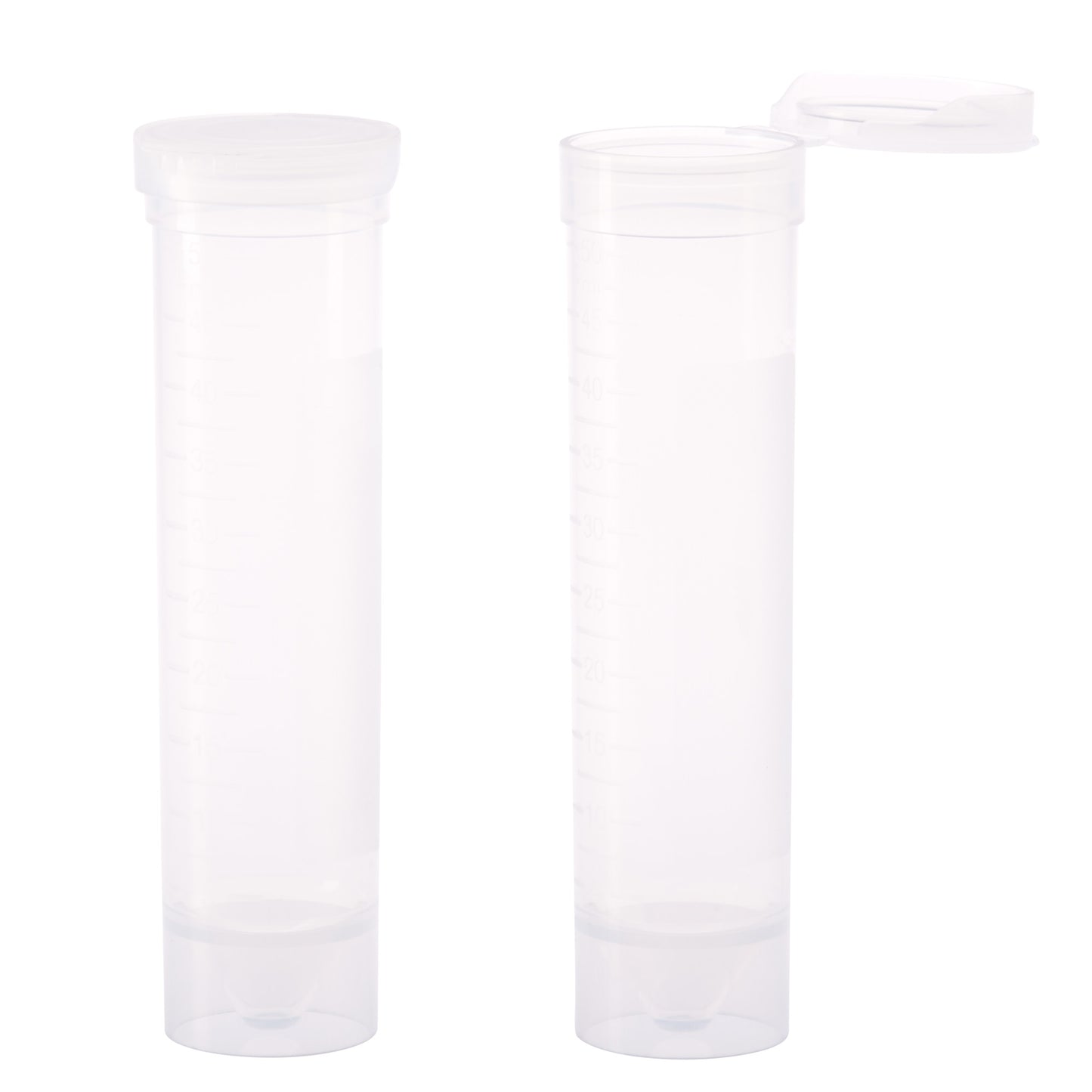 50mL Centrifuge Tube, Snap-Pop Lid, Self-Standing - Bag, Sterile, Case of 500 (229499)