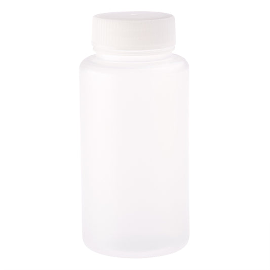 250mL Wide Mouth Bottle, Round, PP, Non-sterile