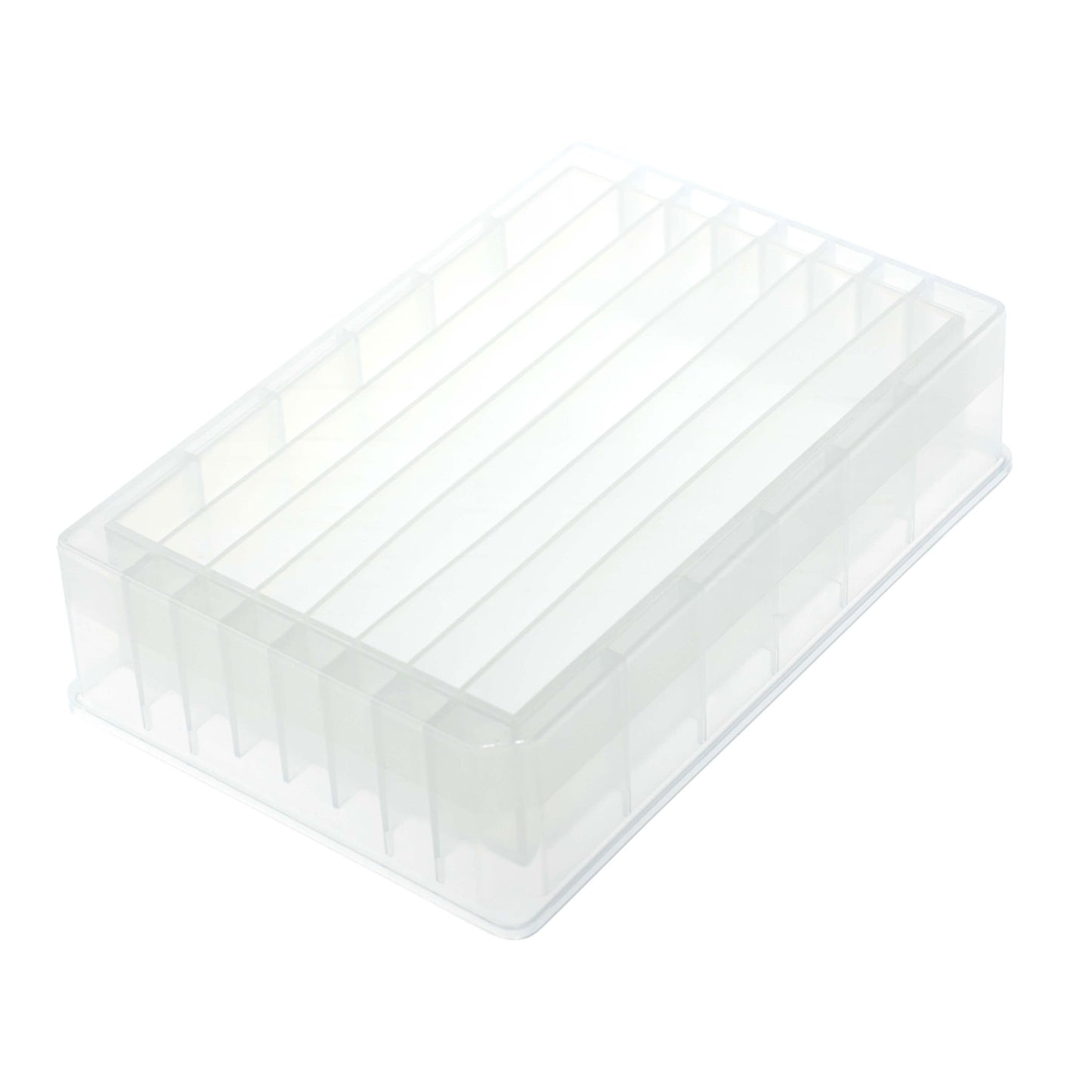 Multiple Cavity Reagent Reservoir, 8 Well, Trough Bottom, PP, Non-sterile, Case of 25 (229561)