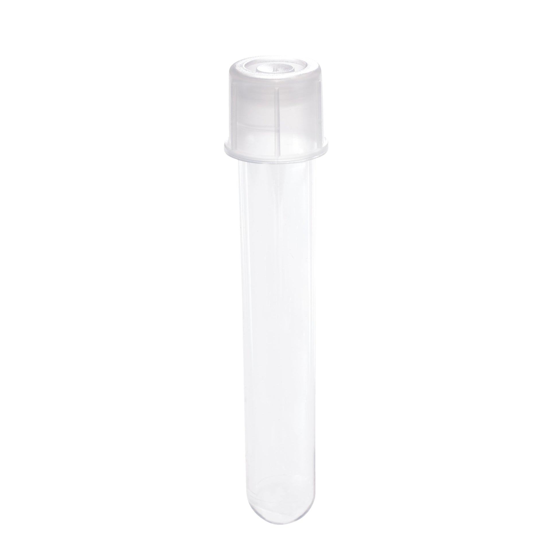 5mL Culture Tube and Dual Cap, PS, Sterile, Case of 500 (230434)