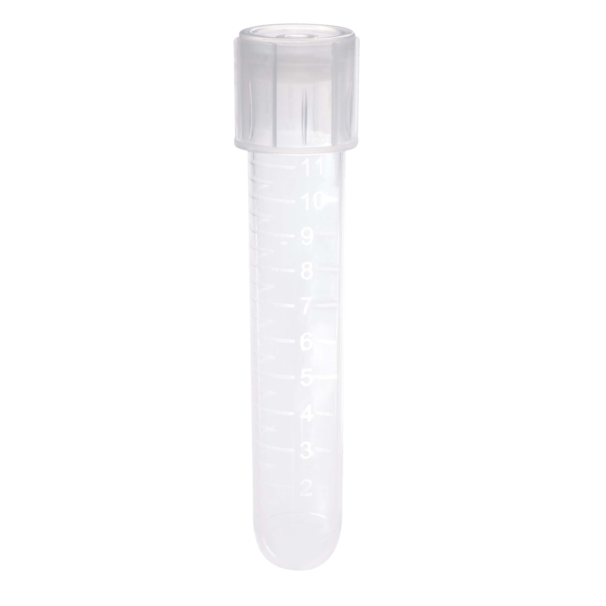 14mL Culture Tube and Dual Cap, PP, Sterile, Case of 500 (230439)