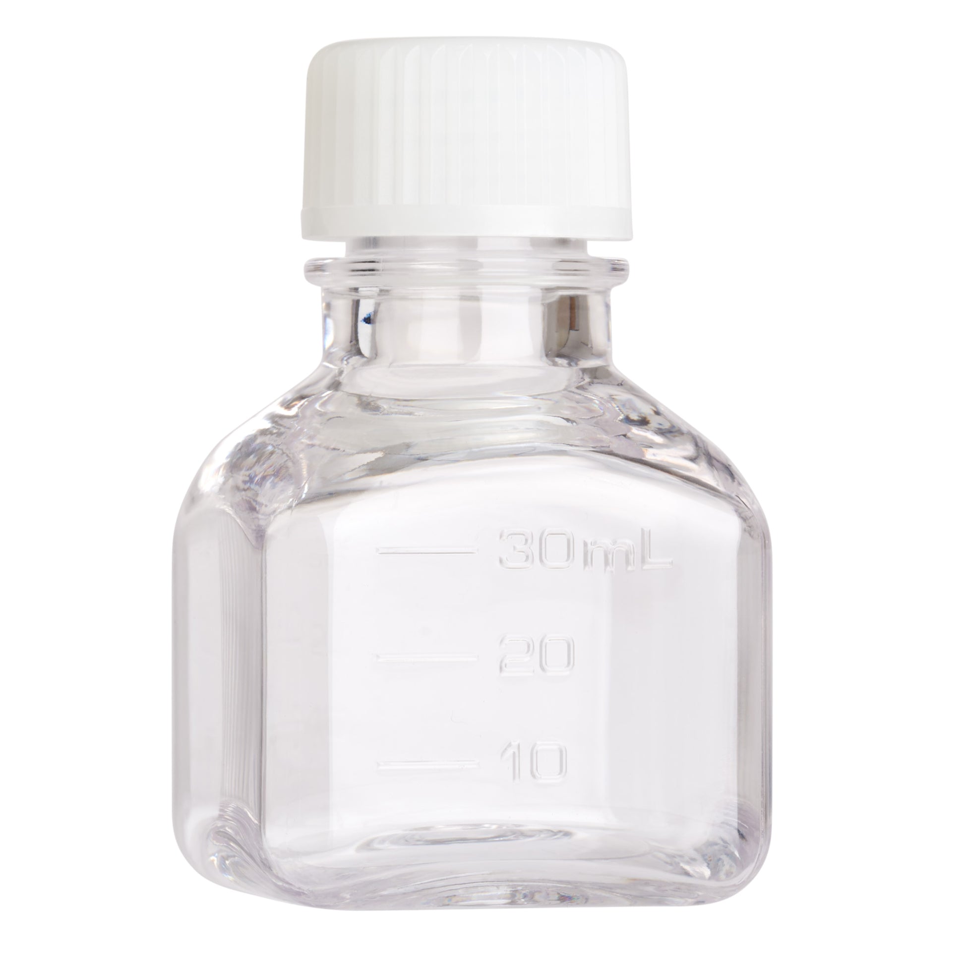 30mL Media Bottle, Square