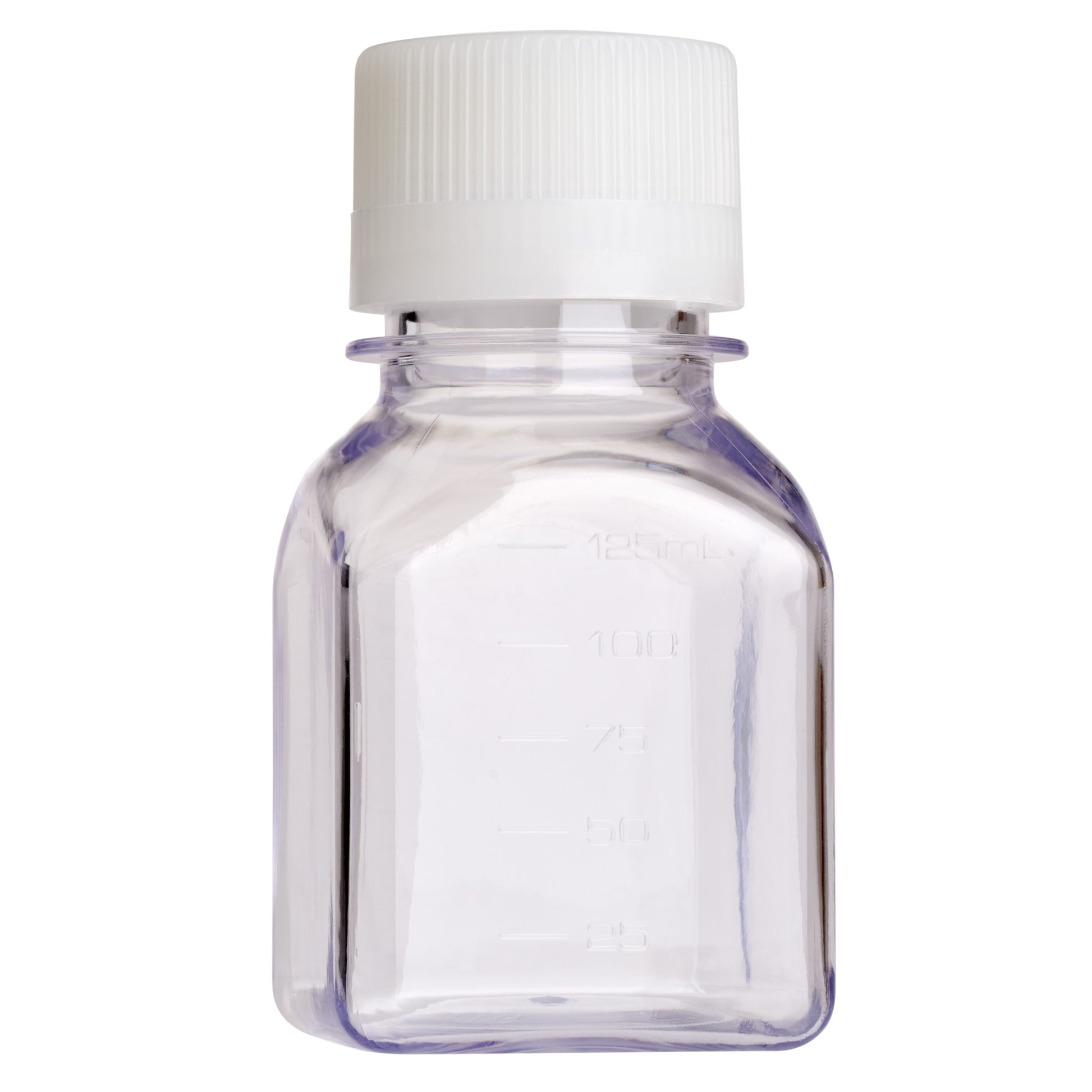 125mL Media Bottle, Square