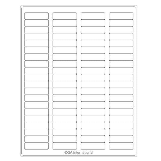 Cryogenic Laser Labels for Frozen Vials and Containers – 1.75″ x 0.5″ (LCS-13)