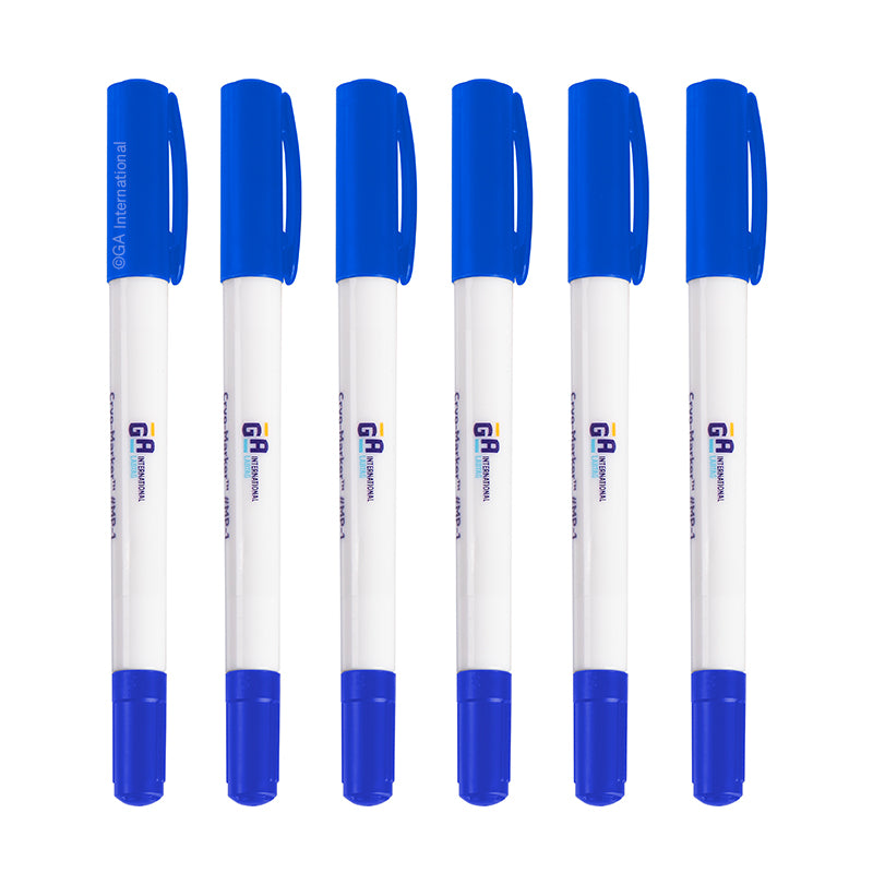 Cryo-Marker™ - Dual Point Cryogenic Waterproof Permanent Marker, Pack of 6 (MP-1)