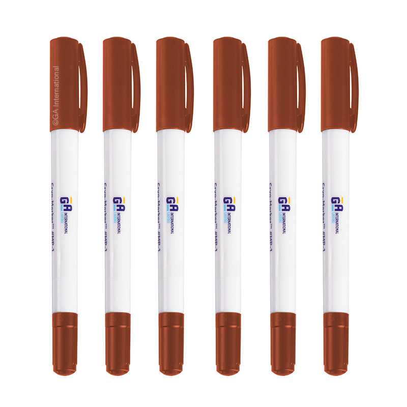 Cryo-Marker™ - Dual Point Cryogenic Waterproof Permanent Marker, Pack of 6 (MP-1)