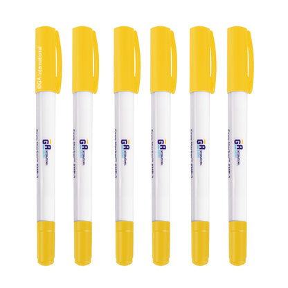 Cryo-Marker™ - Dual Point Cryogenic Waterproof Permanent Marker, Pack of 6 (MP-1)