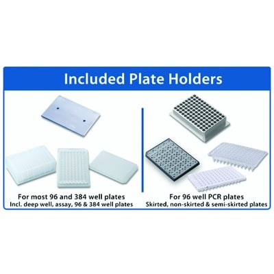 SmartSeal™ Semi-Automated Plate Sealer plate holders 