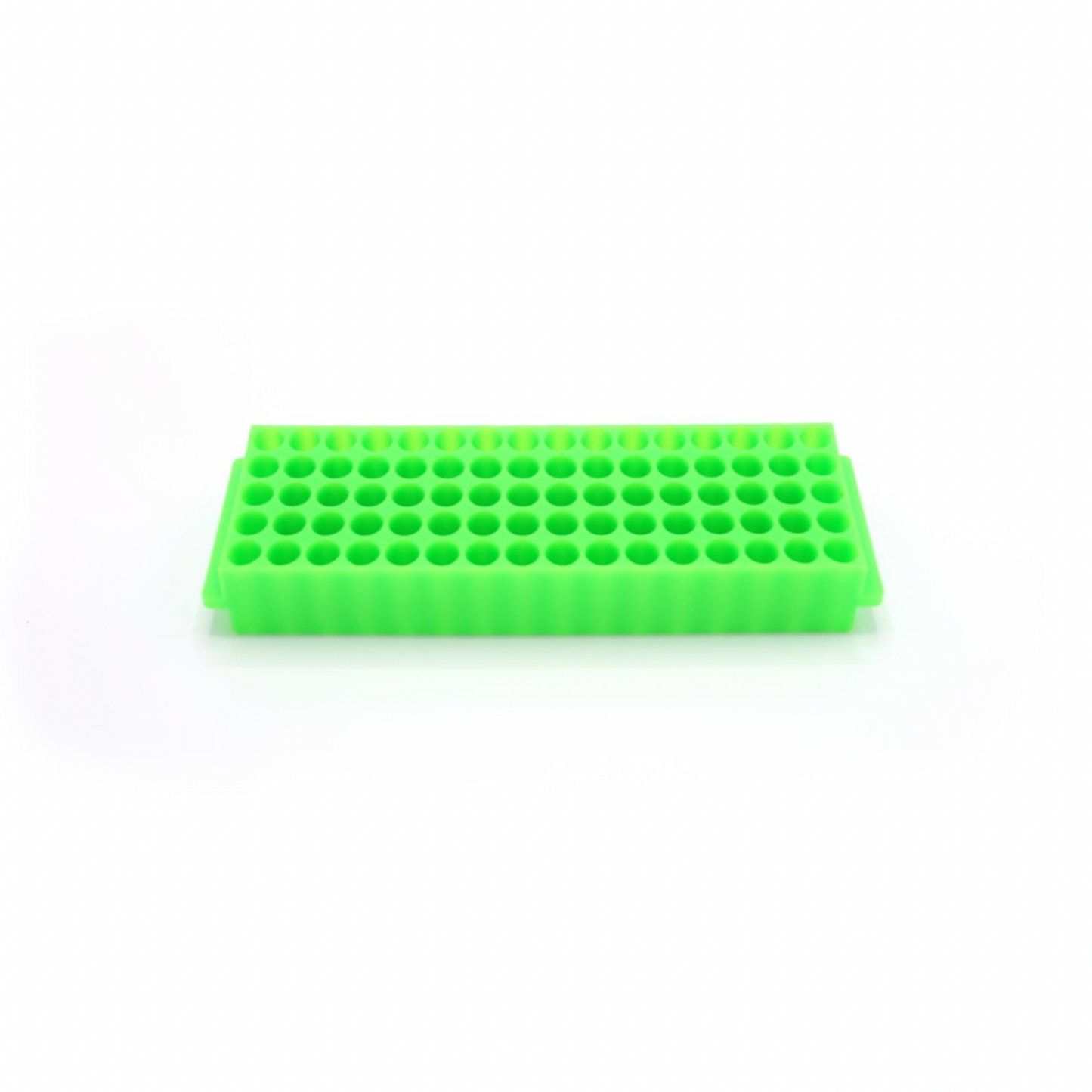 Microtube rack, 80-well green