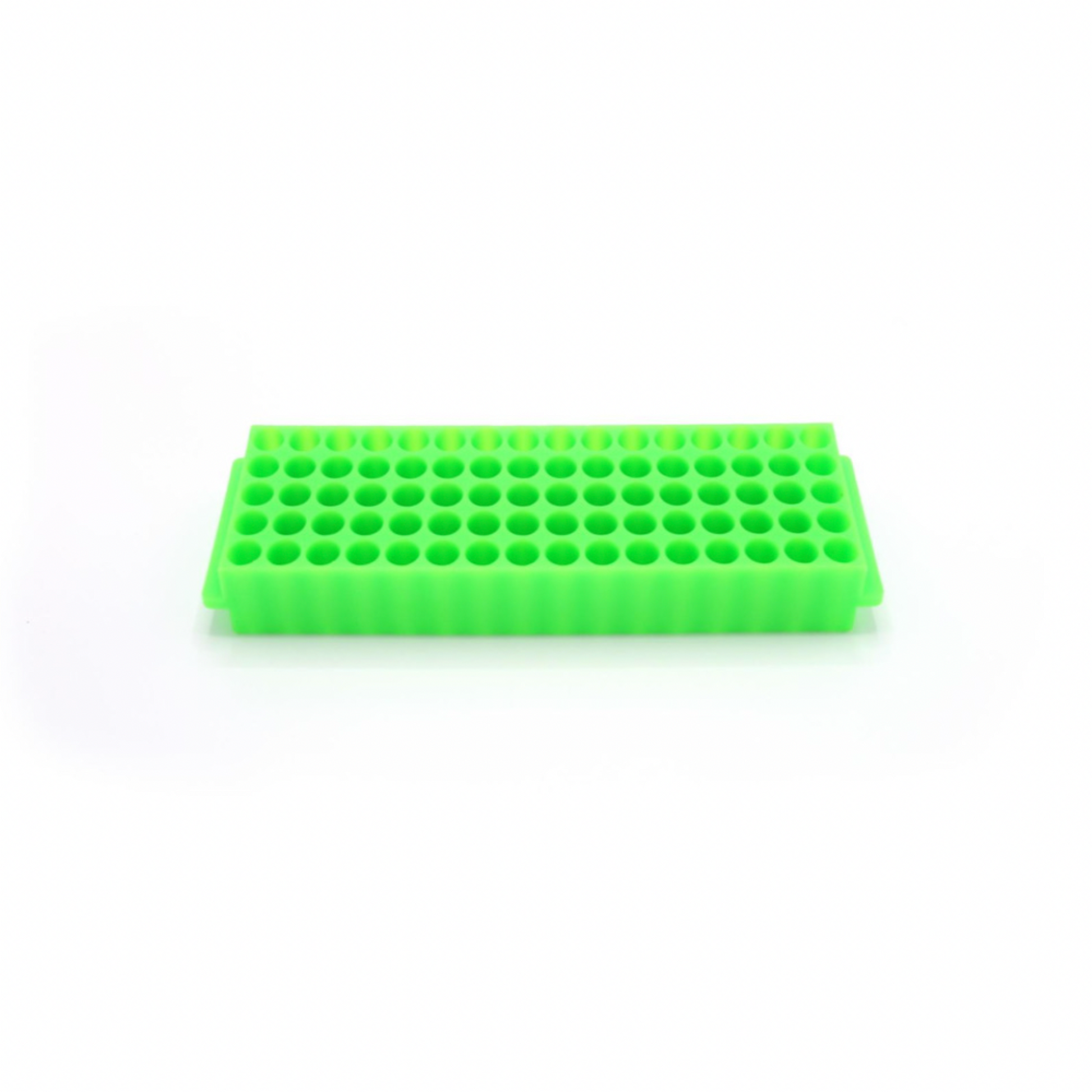 Microtube rack, 80-well green