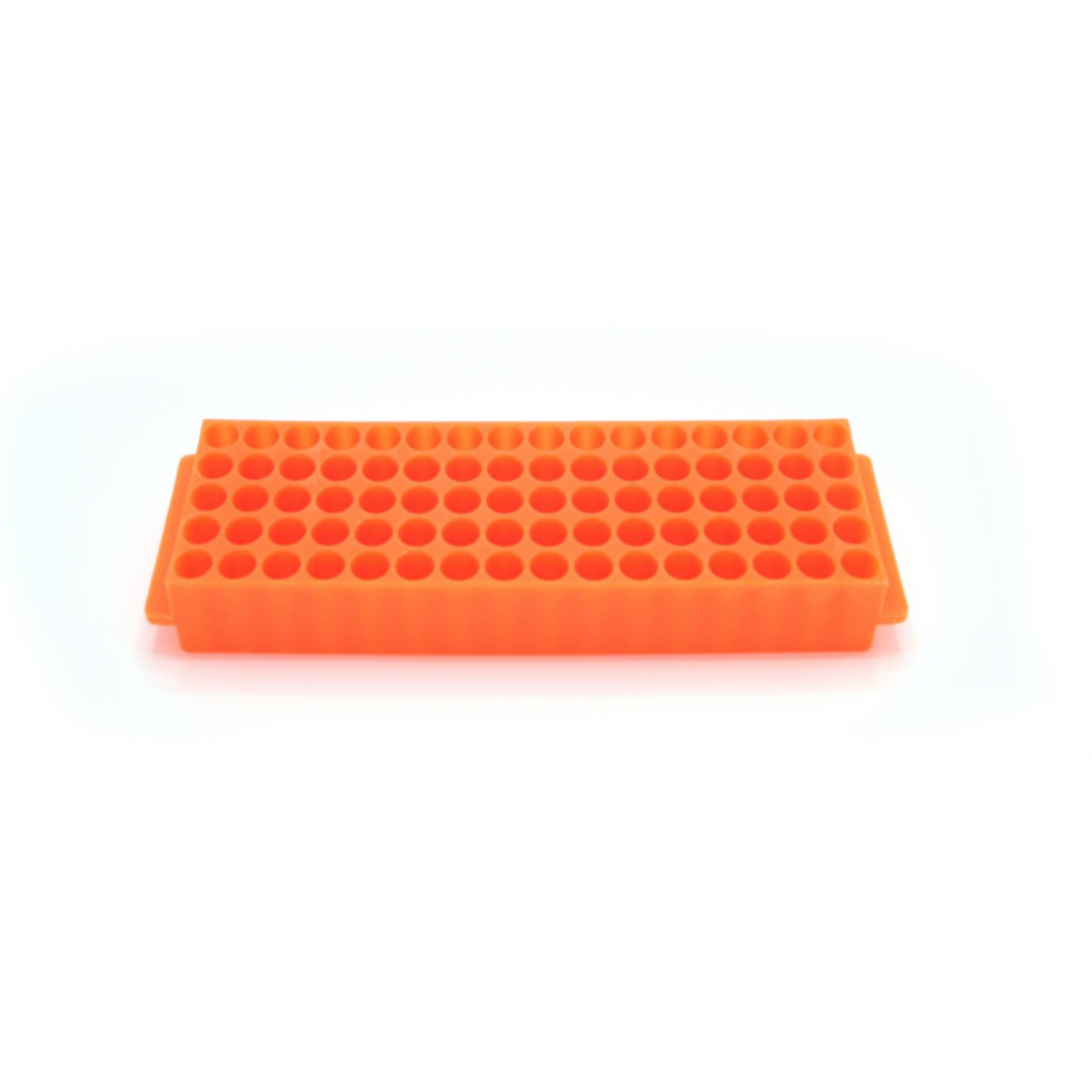 Microtube rack, 80-well orange