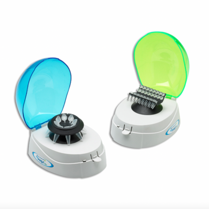 MyFuge Mini Centrifuge, blue and green lids