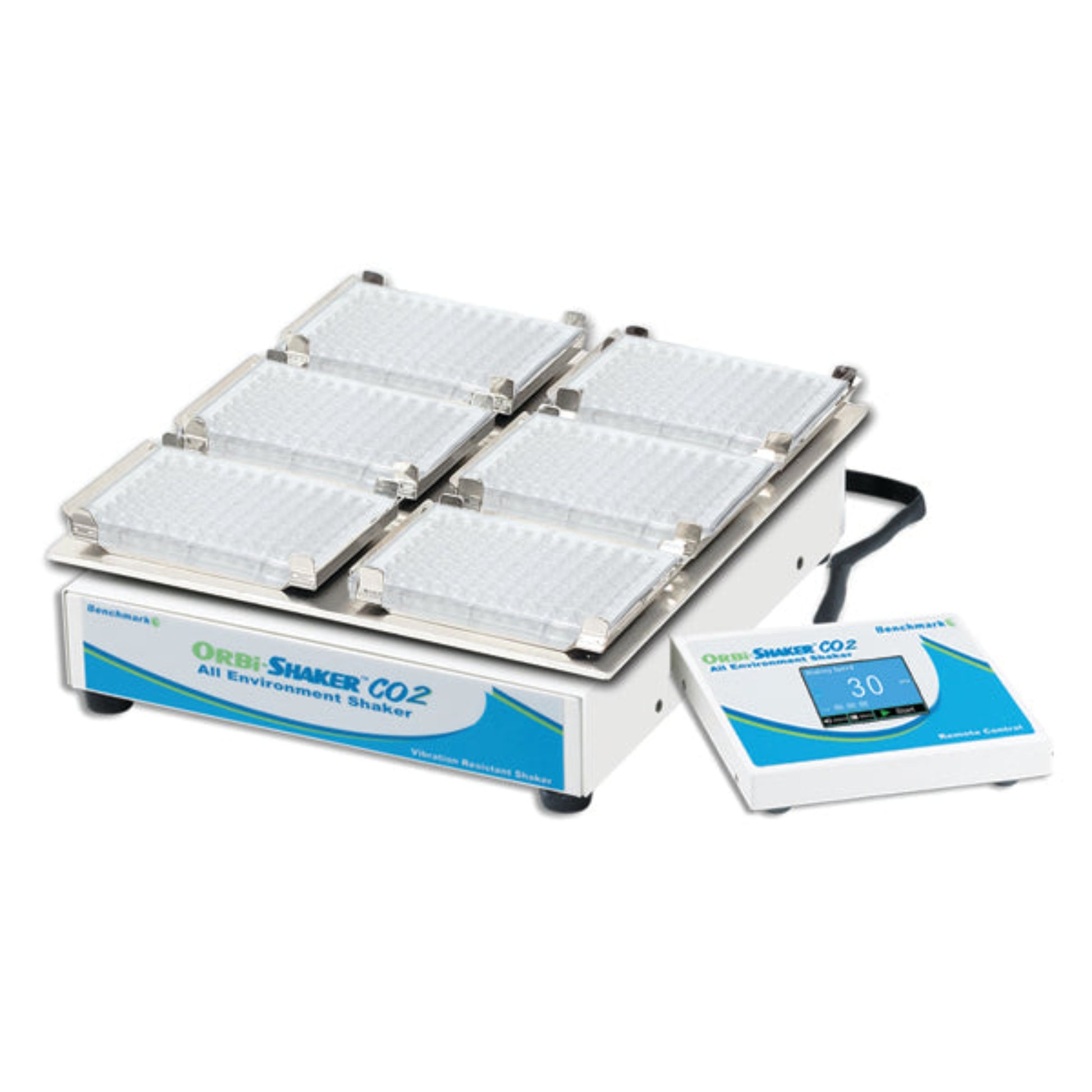 ORBI-SHAKER™ CO2-MP with remote controller and microplate platform (13X12")